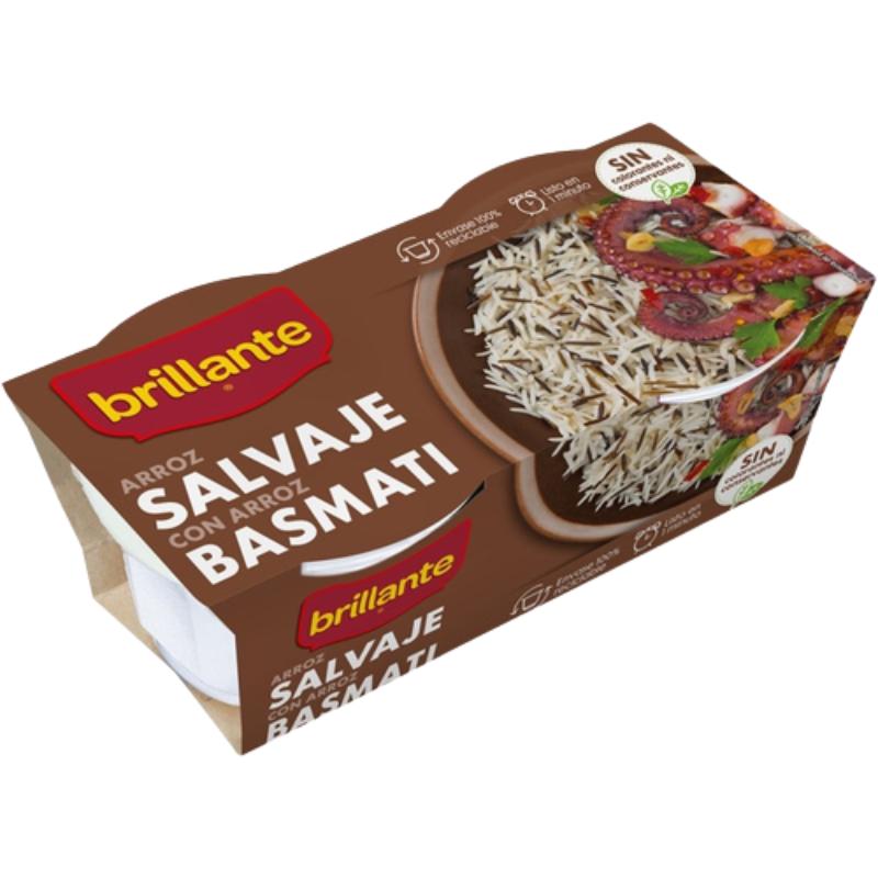 ARROZ BRILLANTE SALVAJE BIPACK 2X125 GR