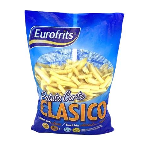 PATATA CONG.EUROFRITS CASERA 9X9 B/2,5 KG