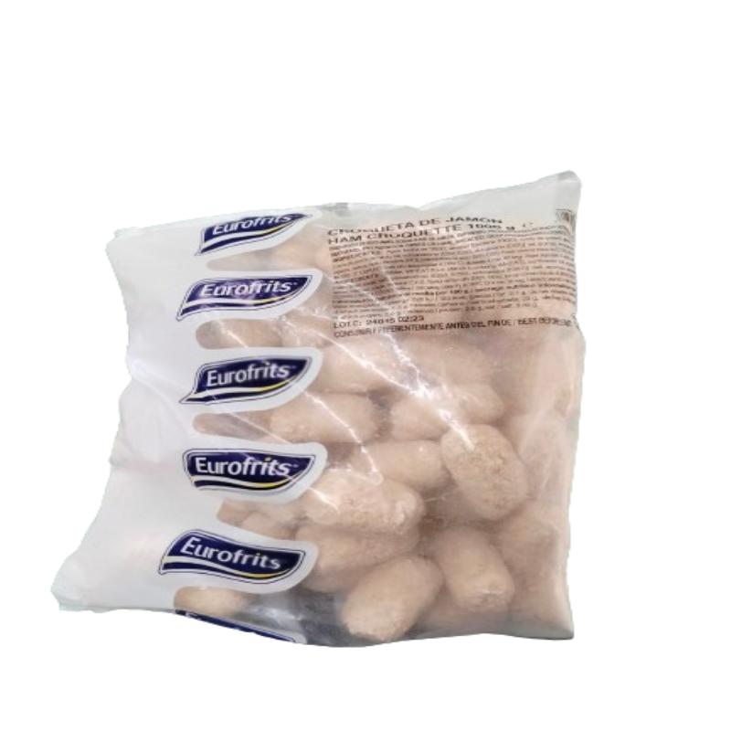 CROQUETA  JAMON EUROFRITS B/1 KG