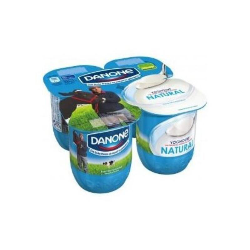 DANONE YOGUR NATURAL PACK 4U