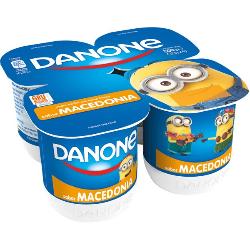 DANONE YOGUR SABOR MACEDONIA PACK-4 UD