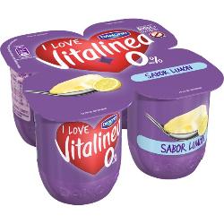 DANONE VITALINEA SABOR LIMON PACK-4 UD