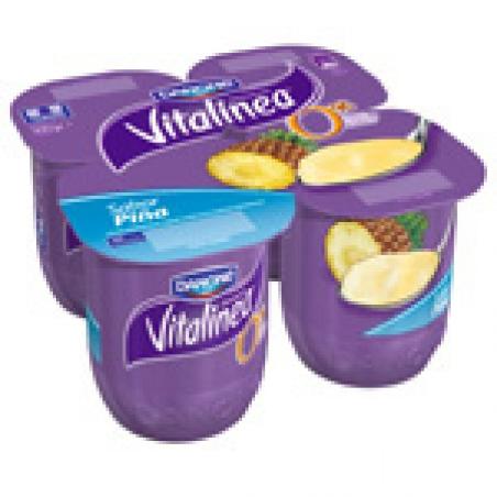 DANONE VITALINEA SABOR PIÑA PACK4 UD