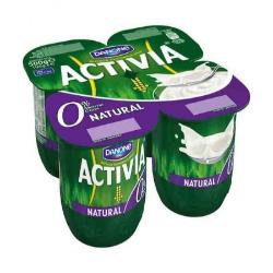 DANONE ACTIVIA NATURAL PACK-4UD