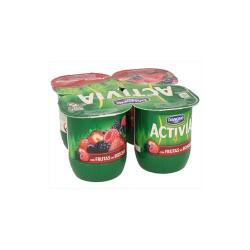 DANONE VITALINEA 0% FRUTAS DEL BOSQUE PACK-4 UD