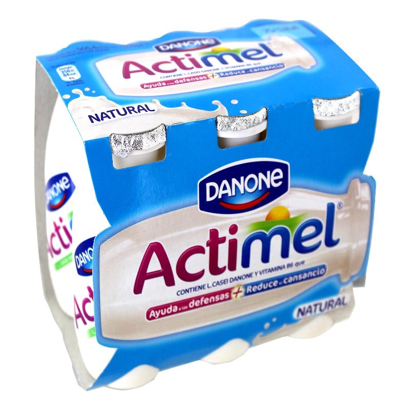 DANONE ACTIMEL NATURAL PACK-6 UD
