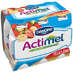 DANONE ACTIMEL  FRESA/PLATANO KIDS 6UDS