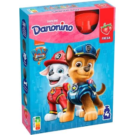 DANONE DANONINO POUCH FRESA PACK-4 UD