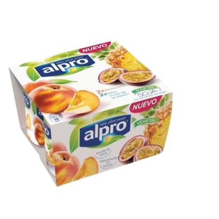 DANONE ALPRO SOJA VEGETAL MELOC./PIÑA/MARAC P/4 UD