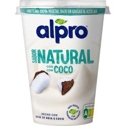 DANONE ALPRO SOJA VEGETAL NATURALC/ COCO B/400 ML