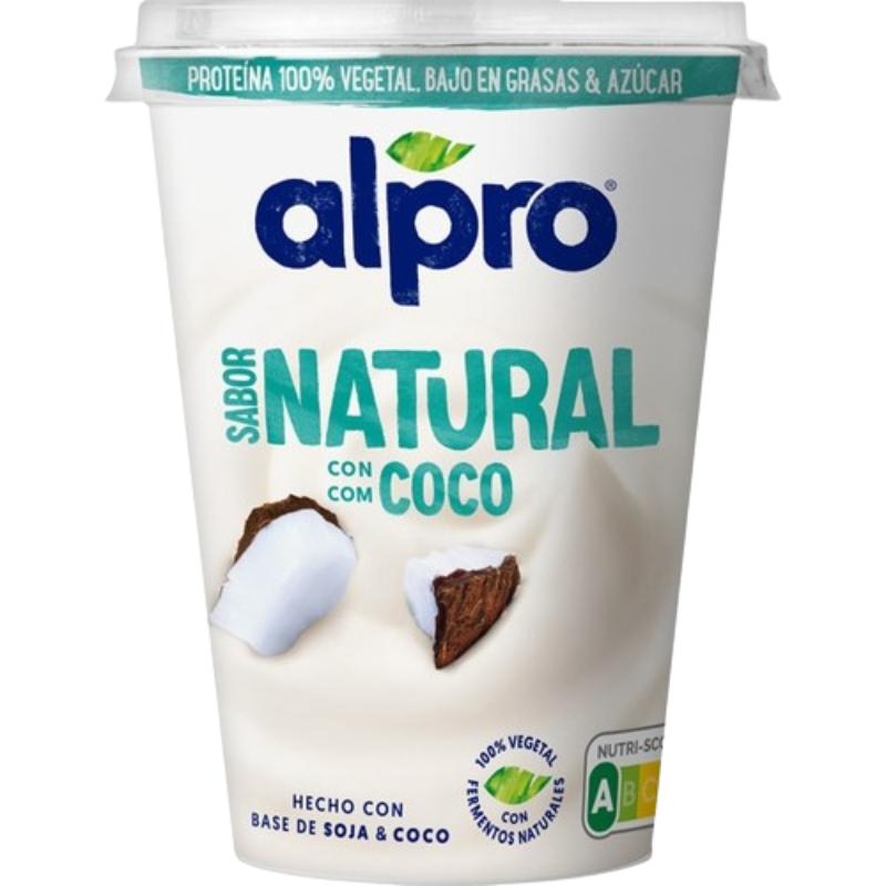 DANONE ALPRO SOJA VEGETAL NATURALC/ COCO B/400 ML