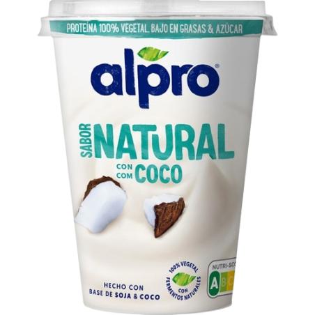 DANONE ALPRO SOJA VEGETAL NATURALC/ COCO B/400 ML