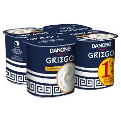 DANONE GRIEGO NATURAL AZUCARADO PACK-4 UD