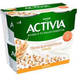 DANONE ACTIVIA CEREALES PACK-4 UD