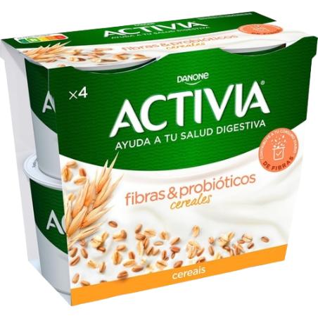 DANONE ACTIVIA CEREALES PACK-4 UD