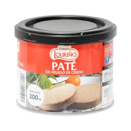 PATE HIGADO CERDO LOURIÑO L/200 GR