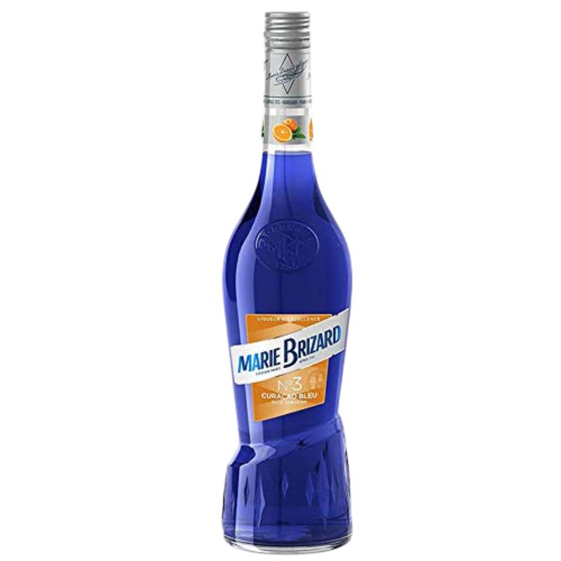 LICOR CURAÇAO AZUL 23º   MARIE BRIZARD  B/70 CL