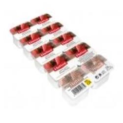 MERMELAD.PORCION HELIOS S/AZU FRESA PACK-10 UD