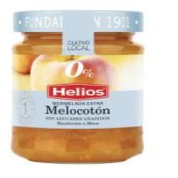 MERMELADA MELOCOTON DIET HELIOS T/C 280 GR