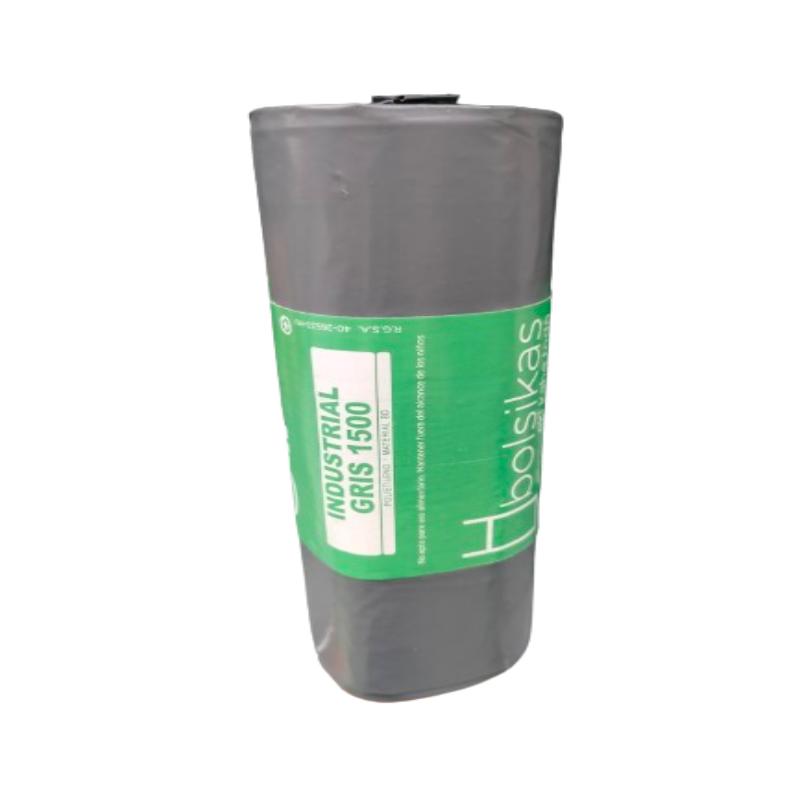 B/BASURA 85X105 S/ASA OJO GRIS BOLSIKA 1500  B/10U