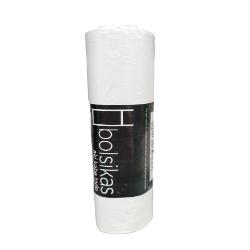 B/BASURA 41X36 PAPELERA MINI BLANCA BOLSIKA B/50U