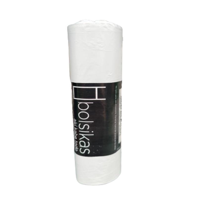 B/BASURA 41X36 PAPELERA MINI BLANCA BOLSIKA B/50U