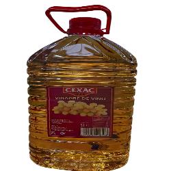 VINAGRE VINO BLANCO CEXAC GFA/5 L
