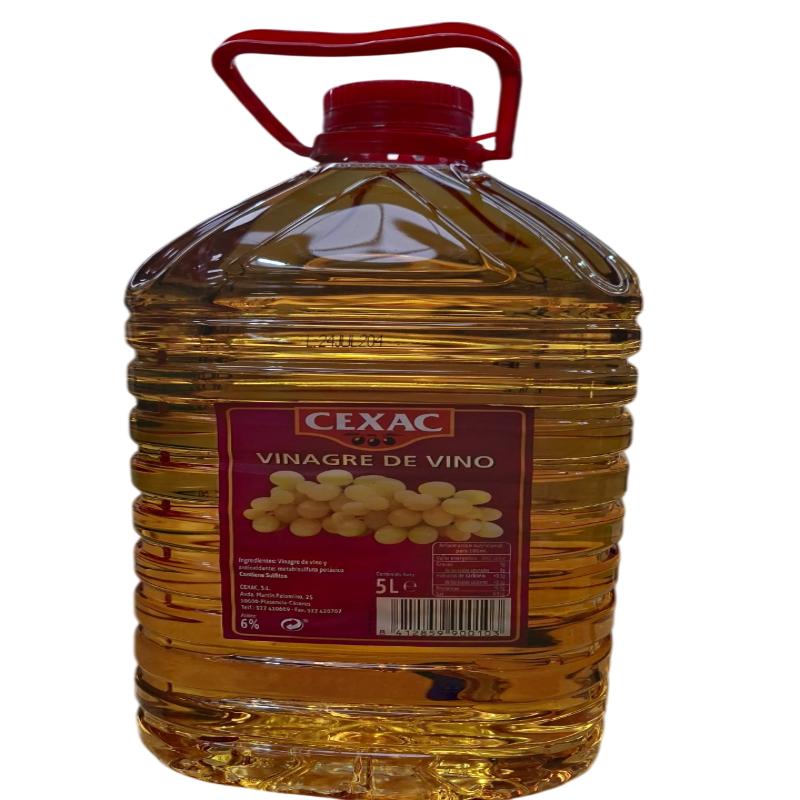 VINAGRE VINO BLANCO CEXAC GFA/5 L
