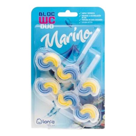 LIMPIADOR WC TDOY DUO MARINO PACK-2 UD