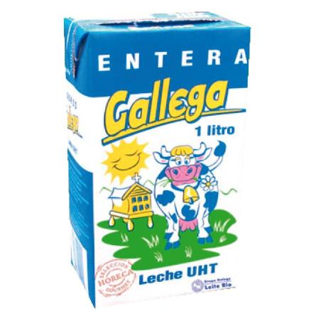 LECHE GALLEGA CLASICA ENTERA BRICK-1 LITRO