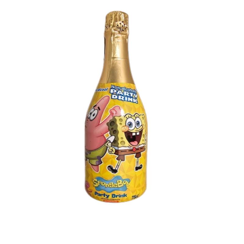 CAVA SIN ALCOHOL  BOB ESPONJA Y PATRICIO B/75 CL