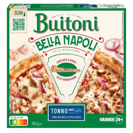 PIZZA  CONG. BUITONI BELLA NAPOLI ATUN-CEBOL 470GR