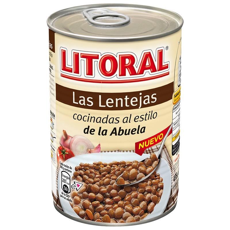 LENTEJA  LITORAL DE LA ABUELA 435 GR