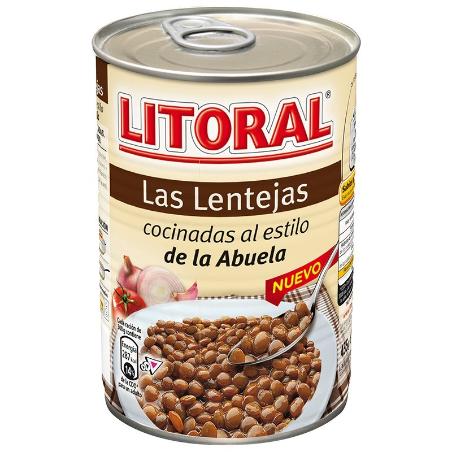 LENTEJA  LITORAL DE LA ABUELA 435 GR