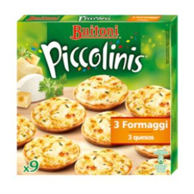 PIZZA  CONG. BUITONI PICCOLINIS JAMON/QUESO 270GR