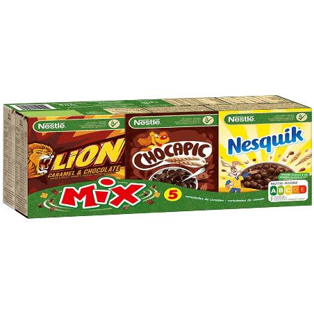 CEREAL NESTLE MIX 5 VARIEDADES 30GR PACK-6 UD