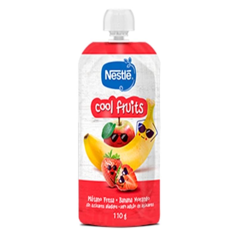 POSTRE NESTLE YOGOLINO POUCH MANZANA/FRESA/PL X UD