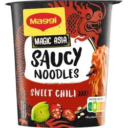 PASTA ORIENTAL MAGGI SAUCY NOODLES SWEET CHILI 75G