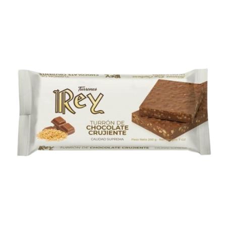 TURRON REY CHOCOLATE CRUJIENTE SP/200 GR