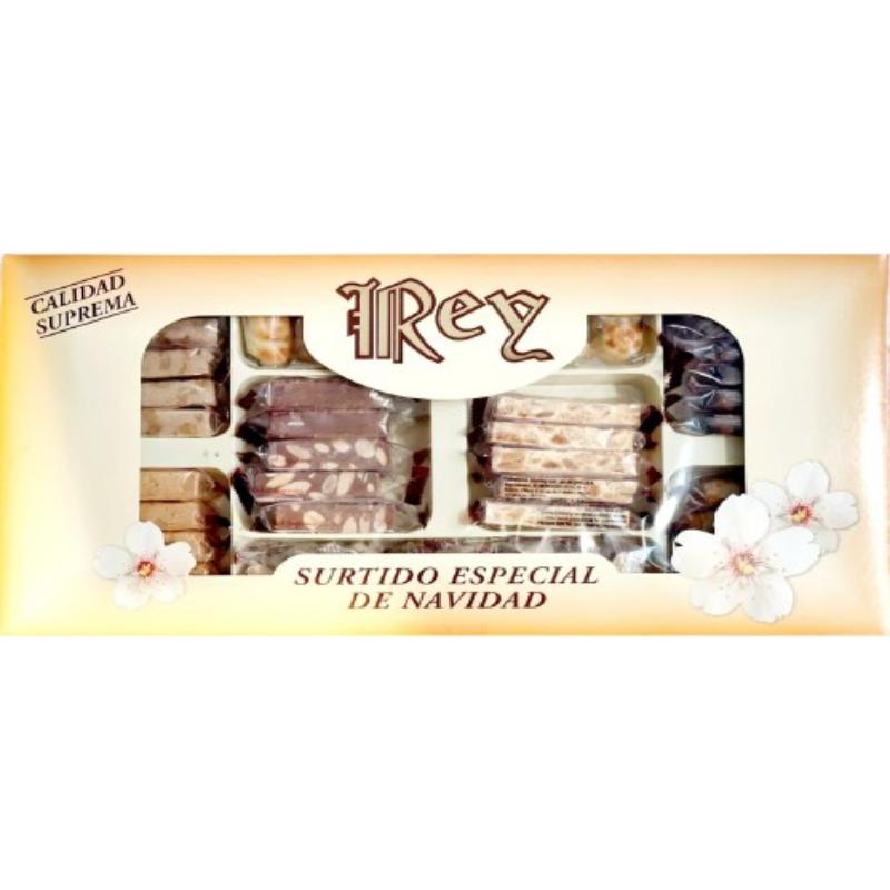TURRON REY PORCION SURTIDOS SUPREMA CAJA 3 KG