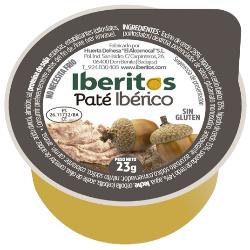 PATE IBERITOS HIGADO C/IBERICO  PORC 23 GR C/45 UD