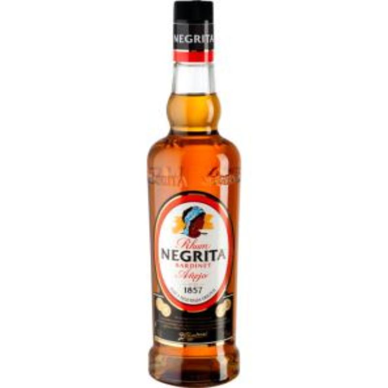 RON NEGRITA DORADO BARDINET 37,5º  BOTELLA 70 CL