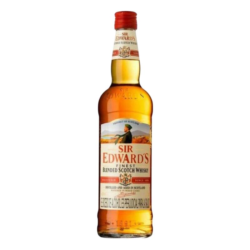 WHISKY SIR EDWARDS 40º  BOTELLA 70 CL