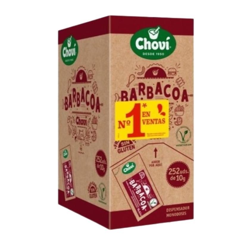 SALSA BARBACOA PORCIONES CHOVI CAJA 252 UD 