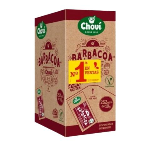 SALSA BARBACOA PORCIONES CHOVI CAJA 252 UD 