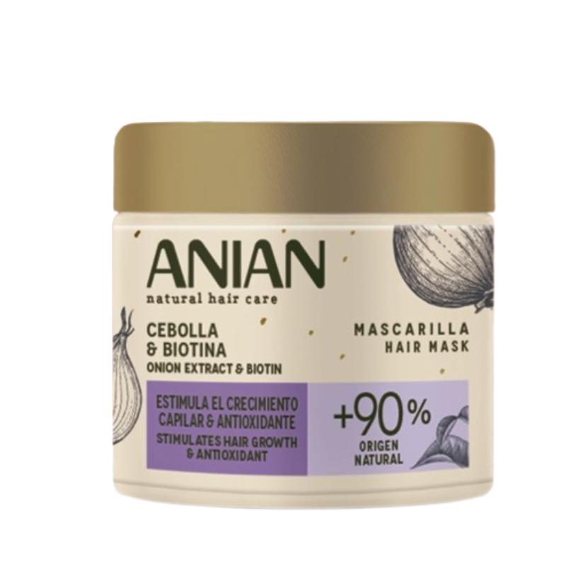 MASCARILLA CAPILAR ANIAN CEBOLLA  TARRINA 350 ML