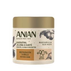 MASCARILLA CAPILAR ANIAN QUERATINA  TARRINA 350 ML