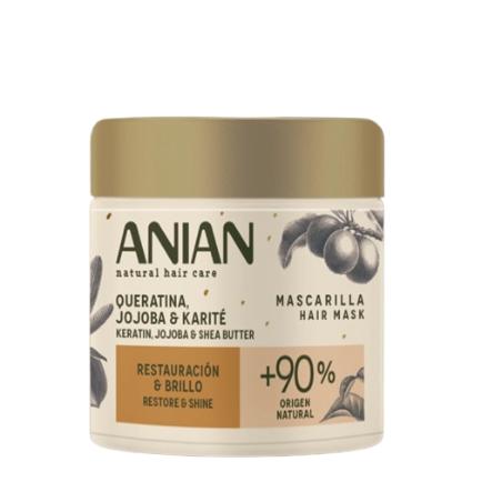 MASCARILLA CAPILAR ANIAN QUERATINA  TARRINA 350 ML