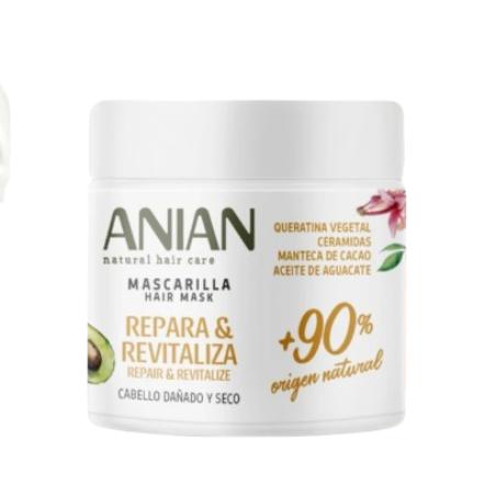 MASCARILLA CAPILAR ANIAN REPARA  TARRINA 350 ML