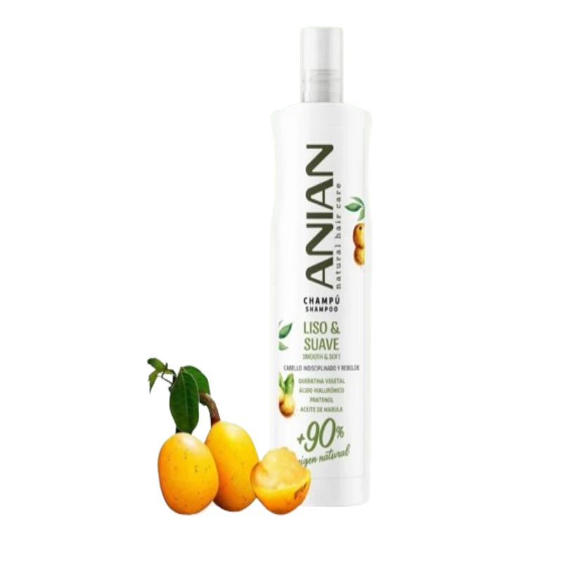 CHAMPU ANIAN LISO & SUAVE B/400 ML.